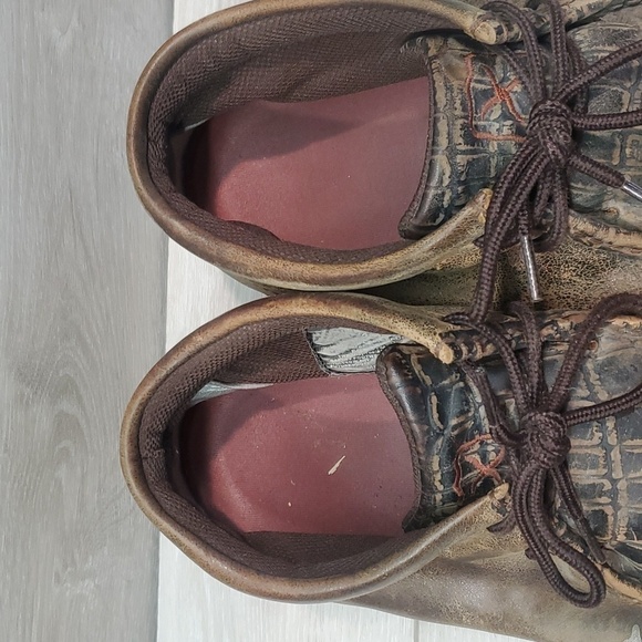 Twisted X Mens Steel Toe Moccasin Driving Shoes sz 13M - Picture 5 of 15